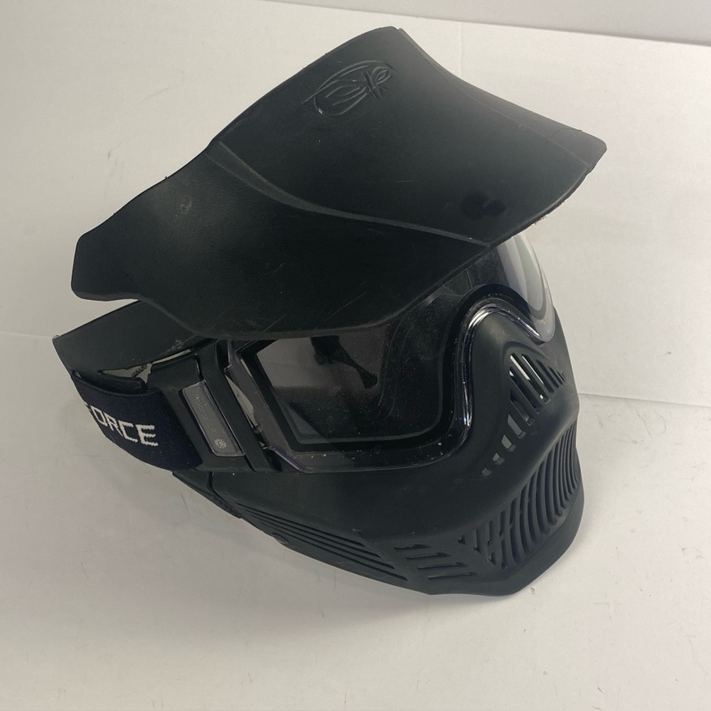 V FORCE Armor Paintball Mask Black with thermal lens goggles Adjustable strap